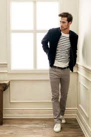 Black And White Striped T Shirt Outfit Men S Black Suede Bomber Jacket White And Black Horizontal Striped Crew Neck T Shirt Grey Chinos White Low Top Sneakers How To Wear Belts Mens Outfits Casual Fashion
