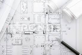 Architectural Blueprints And Blueprint Rolls On White Background Stock Photos Ad Blueprint Rolls Archit Blueprints White Background Motion Graphics Tutorial