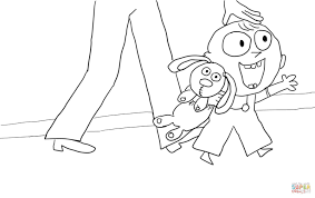 Trixie From Knuffle Bunny Coloring Page Free Printable Coloring Pages Knuffle Bunny Bunny Coloring Pages Mo Willems