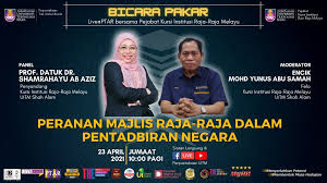 Dalam beberapa perkara yang tertentu, perlembagaan persekutuan. Bicara Pakar Live Ptar Peranan Majlis Raja Raja Dalam Pentadbiran Negara Read Uitm
