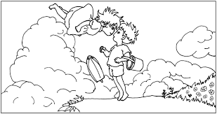 You may even spot an ariel lookalike in this bunch o. Ponyo Coloring Pages Free Printable Coloring Pages For Kids