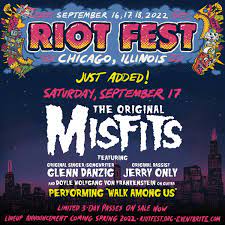 We're announcing the riot fest 2021 first wave lineup a whole year and three months early, and tickets are on sale now. Riot Mike Riot Mike Twitter