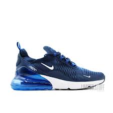 Black And Blue Air Max 270 Nike Air Max 270 Model 2018 Navy Blue White Size 9 5 Us 43 Eu Nike Air Max Black Nike Shoes Running Shoes For Men