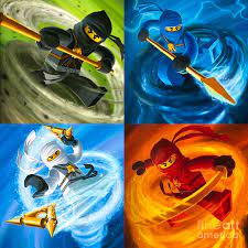 Team Ninjago Digital Art by Cholil Jr - Fine Art America