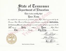 Printable 5th grade graduation certificates. Fake Diplomas And Transcripts From Tennessee Phonydiploma Com