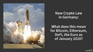 Whether they jump on the bandwagon with their own cryptocurrencies or not, you will. New Crypto Law In Germany What Does This Mean For Bitcoin Ethereum Defi And The Euro As Of January 2020 By Philipp Sandner Medium