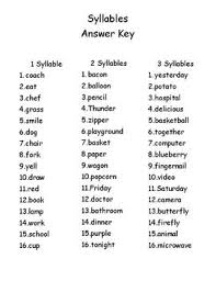 Scavenger Hunt Syllables By Deeannmoran Teachers Pay Teachers Syllable Scavenger Hunt Words