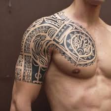 Cool Tribal Tattoo Designs For Chest Sh Chest Cool Designs Tattoo Tribal In 2020 Tribal Arm Tattoos Cool Tribal Tattoos Tribal Tattoos For Men