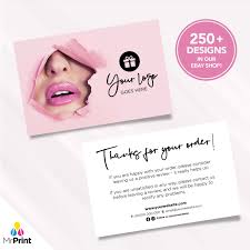 For more information refer to the medication guide or talk with your doctor. Custom Printed Ebay Etsy Thank You Cards Make Up Beauty Supplies Lips 02 Ebay