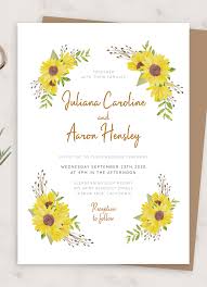The creativity with these stencil images is endless. Download Printable Rustic Sunflower Wedding Invitation Pdf