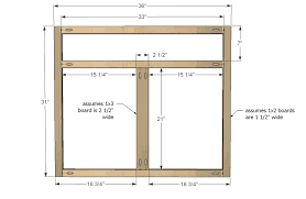 Build your own kitchen cabinets! Kitchen Cabinet Sink Base 36 Full Overlay Face Frame Framed Kitchen Cabinets Building A Kitchen Woodworking Plans Kitchen