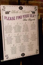 Vintage Inspired Seating Chart