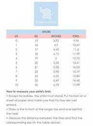 Shoe Conversion Page 4 Of 5 Charts 2019