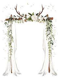 Boho Canopy Wedding Invitation Template Free Greetings Island Wedding Invitations Boho Boho Wedding Invitation Template Wedding Invitation Background