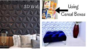 Check spelling or type a new query. Diy 3d Wall Decor With Cereal Boxes Inexpensive Room Decorating Ideas 2019 Youtube