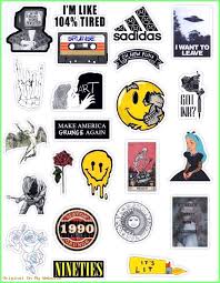 Aesthetic Baddie Printable Cute Stickers Black And White Iphone Wallpapers Tumblr Grunge Stickers Iphonewallpaperstumblrgrunge Iphonewallpapers Iphone Case Stickers Black Stickers Print Stickers