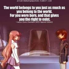 Pin By Adam Parker On Anime Quotes Manga Quotes Gundam Seed Anime Quotes