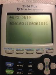 Eddie S Math And Calculator Blog Ti 84 Binary Decimal Conversions