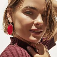 Kendra Scott Faceted Danielle sellers Statement Earrings