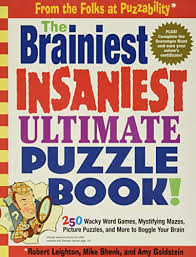 Inspiring printable brain teasers worksheets with answers worksheet images. The Brainiest Insaniest Ultimate Puzzle Book Buy Online In Burkina Faso At Burkinafaso Desertcart Com Productid 3648505