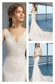 Cayena By Rosa Clara Bridal Dresses Beaded Lace Wedding Dress Simple Wedding Gowns Wedding Dresses