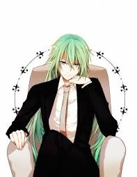 Anime Guy Long Green Hair Anime Long Hair Suit Amnesia Anime Anime Guy Long Hair Anime Guys