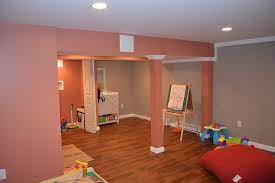 Custom furniture, mini bar and other classic arcade game creates a perfect place for kids and kids at heart to unwind and have a good time. Basement Playrooms Kids Play Spaces Ideas Boston Ma South Shore Kaks Basement Finishing Remodeling