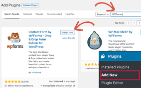 Di bagian menu plugin, silahkan anda klik add new plugins. How To Create A Contact Form In Wordpress Step By Step