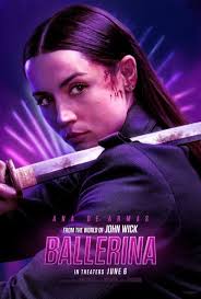 JohnWick spin-off "Ballerina" arrives in June.🩰 . . #BallerinaMovie poster  by @_darkdar_