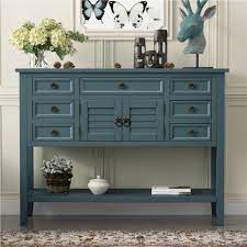 Shop for modern console tables | green in console & sofa tables at walmart and save. U Style 45 Modern Console Table With 7 Drawers Green
