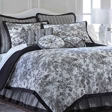 Black And White Toile Bedding King Size Toile Garden Comforter Set Jcpenney Comforter Sets Bed Decor Toile Bedding