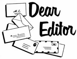 Image result for letter to the editor
