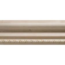 2 3 4 In X 8 Ft White Hard Unfinished Chair Rail Moulding Actual 2 75 In X 8 Ft 1629 8ftwhw Chair Rail Moulding Chair Rail Chair Rail Molding