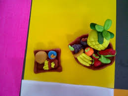 Ambilah plastisin warna coklat lalu bentuklah plastisin berbentuk lonjong setelah itu beri titik lihat pada gambar diatas. Plastisin Miniatur Makanan Dan Buah Buahan Makanan Buah Miniatur