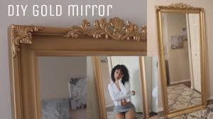See more ideas about mirror makeover, home diy, diy mirror. Diy Gold Parisian Mirror Youtube