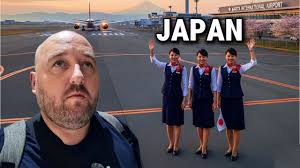 FLYING FROM SOUTH KOREA TO JAPAN