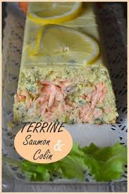 C Est Vendredi Jour Du Poisson Alors J Avais Mis De Cote Cette Recette De Terrine De Saumon Et De Colin Au Persi Terrine De Saumon Terrine Recette De Terrine