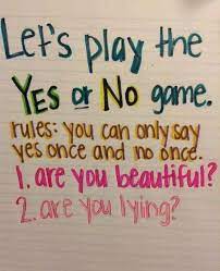Let S Play The Yes Or No Game Imgur Best Friend Quiz Positive Memes Lost Quotes