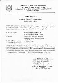 Indonesia, disebut juga dengan negara kesatuan republik indonesia (nkri, pengucapan bahasa indonesia: Dinas Lingkungan Hidup Kabupaten Wonogiri Home Facebook