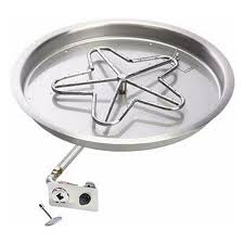 This beautifully crafted traditional fire pit is sure to be the perfect heating option for your garden patio, terrace or. 31 Push Button Ignition Fire Pit Kit Woodland Direct