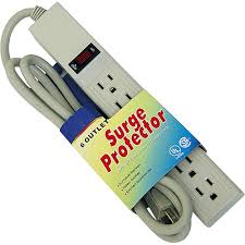 Rolls Os10 6 Outlet 3 Prong Ac Grounded Surge Protector Os10 B H