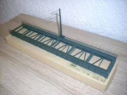 H0 Tragerbrucke Mit Oberleitungsmast Metall Ghg Pgh Plauen Ovp Altes Spielzeug Ebay Metall