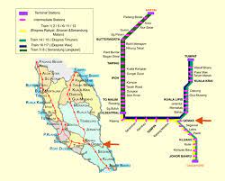 The cheapest way to get from kuala lumpur to johor bahru costs only rm 42, and the quickest way takes just 3½ hours. Ktm Trains Heading North And South To Tranfer At Gemas