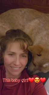 Dog takes over owner's bed spot