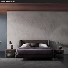 China Customized Bedroom Furniture King Size Fabric Headboard Bed Gc1701 China Italian Style Furniture Home Furniture