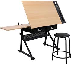 We also have an excellent selection of drafting supplies like seating, tape, taborets and cabinets and. Amazon Com Zeny Height Adjustable Drafting Table Art Desk Drawing Table Artist Table Tilted Tabletop W Stool And Storage Drawer For Reading Writing Crafting Painting Art Kitchen Dining