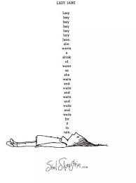 Lazy Jane Waits For Rain Silverstein Poems Shel Silverstein Poems Shel Silverstein