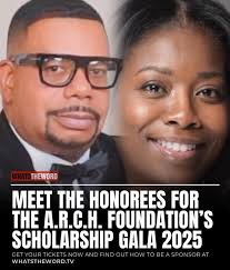 Join us in celebrating the remarkable achievements of Tonia Evans and  Joseph G. Haley, the esteemed honorees of the A.R.C.H. Foundation's  Scholarship Gala 2025. Tonia's dedication to early childhood education and  Joseph's