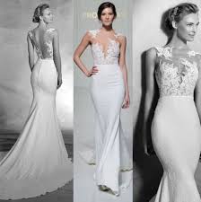 Atelier Pronovias Vicenta Uk Size 12 Designer Wedding Dress Pronovias Dresses Modern Wedding Dress Crepe Wedding Dress
