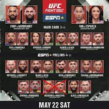 A conversation with an old lady went a long way toward court mcgee rediscovering his meant streak. Pbp Ufc Fight Night 188 Font Vs Garbrandt Pbp Discussion 4 Pm Et 1 Pm Pt Sherdog Forums Ufc Mma Boxing Discussion